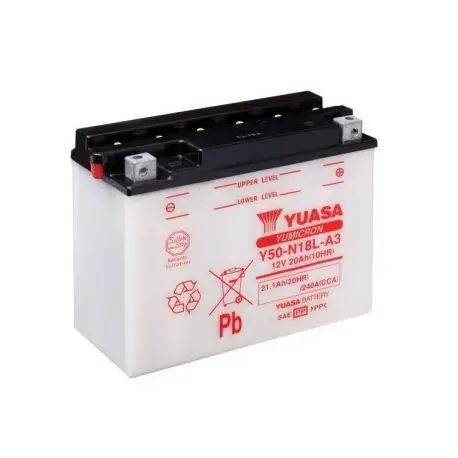Réduction Batterie moto YUASA Y50-N18L-A3