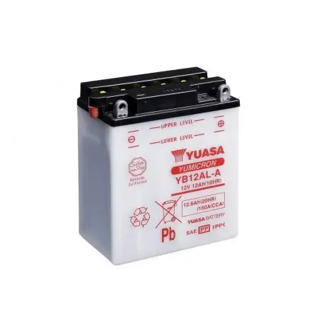 Batterie moto YUASA YB12AL-A Solde
