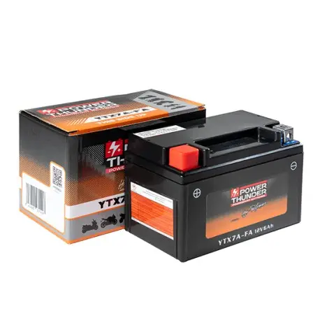 Batterie moto Power Thunder activé d&rsquo;usine FA YTX7A-BS Meilleur Choix