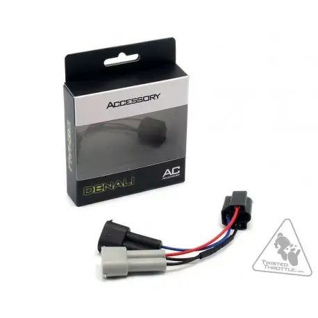 Solde Adaptateur câble pour feux avant moto DENALI phare H4 vers H9 et H11