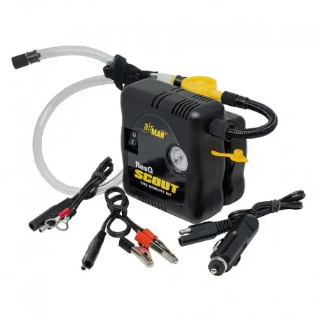 Kit mini-compresseur + bombe anticrevaison AIRMAN ResQ Scout Remise