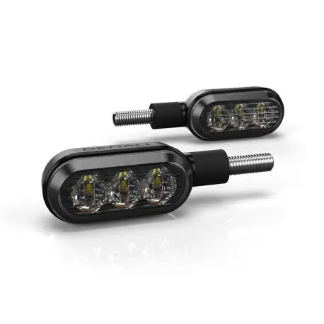 Feux de position à leds avec clignotants avant intégré DENALI T3 Modular Switchback Pas Cher