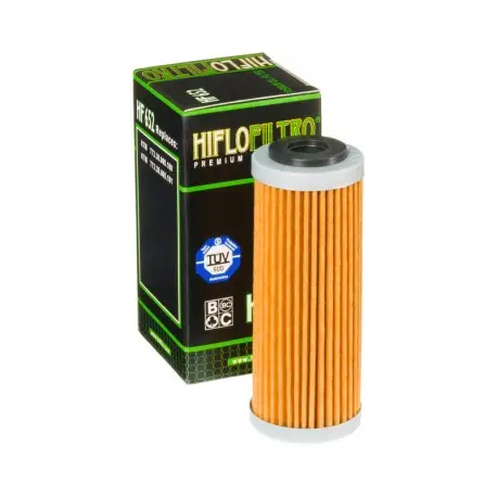 Filtre à huile moto HIFLOFILTRO HF652 Solde