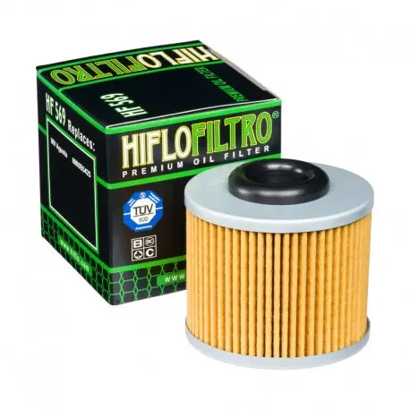 Expédition Rapide Filtre à huile moto HIFLOFILTRO HF569
