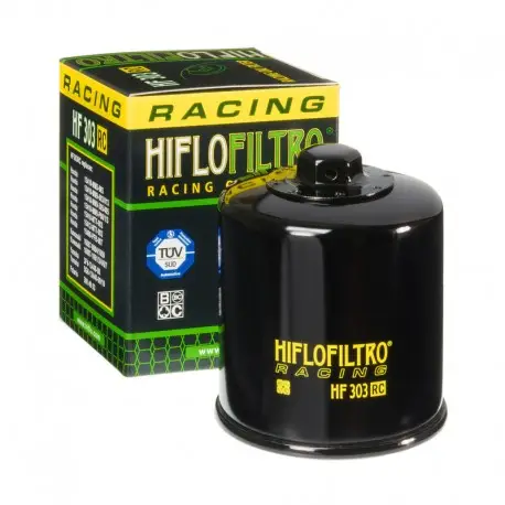 Filtre à huile moto HIFLOFILTRO Racing HF303RC Nouveauté