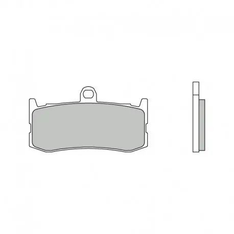 Produit De Marque Plaquettes de frein BREMBO route métal fritté 07GR06SA