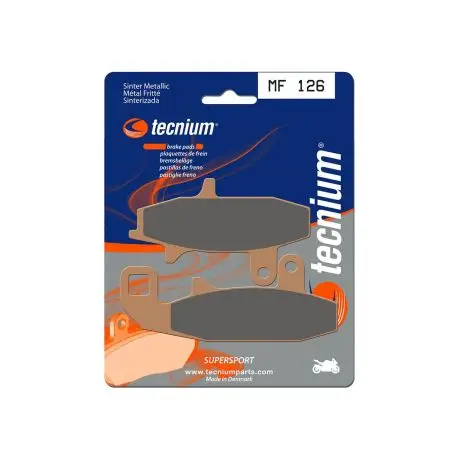 Plaquettes de frein TECNIUM Performance métal fritté MF126 Bon Plan