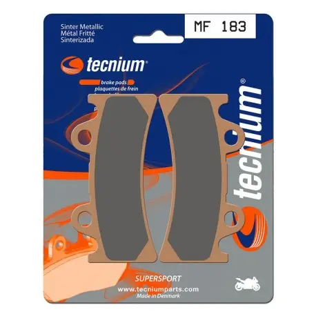 Commande En Gros Plaquettes de frein TECNIUM Performance métal fritté MF183