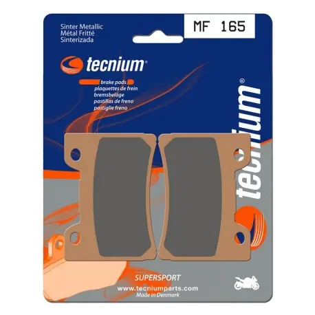 Offre Limitée Plaquettes de frein TECNIUM Performance métal fritté MF165