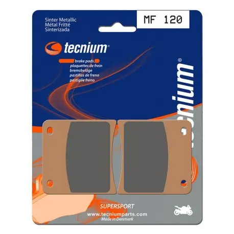 Must-Have Plaquettes de frein TECNIUM Performance métal fritté MF120