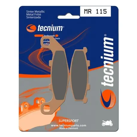Nouvel Arrivage Plaquettes de frein Performance métal fritté TECNIUM MR115