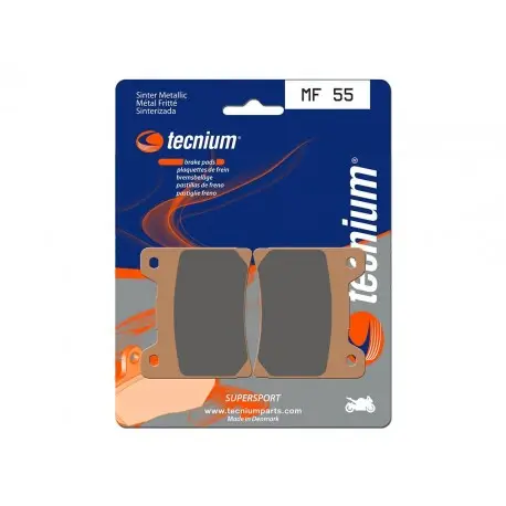 Retour Gratuit Plaquettes de frein TECNIUM Performance métal fritté MF55