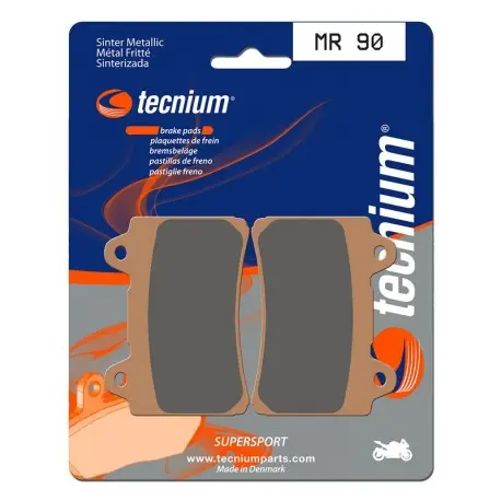 Plaquettes de frein TECNIUM Performance métal fritté MR90 Expédié Aujourd’hui