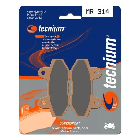 Satisfait Ou Remboursé Plaquettes de frein Performance métal fritté TECNIUM MR314