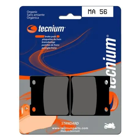 Top Vente Plaquettes de frein route organique TECNIUM MA56