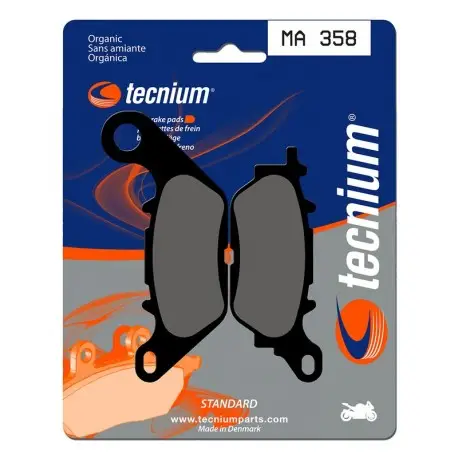 Vente Flash Plaquettes de frein TECNIUM route organique MA358