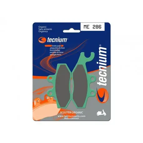 Promotion Saisonnière Plaquettes de frein Scooter organique TECNIUM ME286