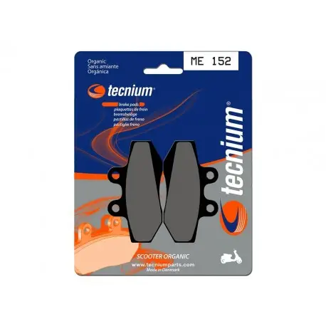 Plaquettes de frein Scooter organique TECNIUM ME152 Prix Réduit