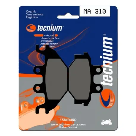 Plaquettes de frein route organique TECNIUM MA310 Vente Flash