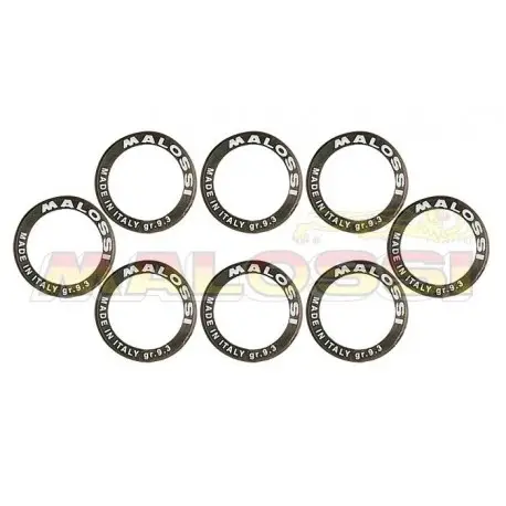 Prix Réduit Jeu de galets MALOSSI 25x14,9mm 16gr - 8 pièces APRILIA SRV 850 GILERA GP 800 KYMCO AK 550