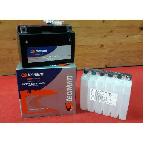 Vente Directe Batterie moto Tecnium 12 volts YT12A-BS