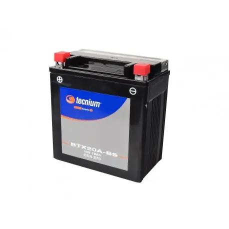 Pas Cher Batterie moto Tecnium 12 volts sans entretien YTX20A-BS BTX20A-BS