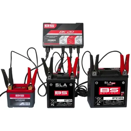 Super Prix Chargeur de batterie intelligent BS BATTERY BK20 6V / 12V 3x2A