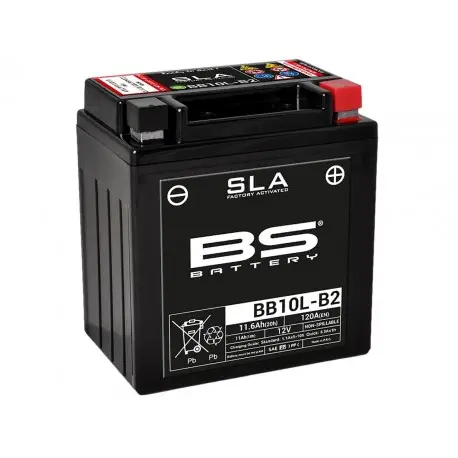 Bon Marché Batterie moto BS BATTERY SLA YB10L-B2