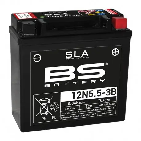 Batterie BS Battery SLA 12N5.5-3B Soldes