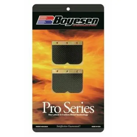 Jusqu’à Épuisement Des Stocks Clapets carbone de rechange pour boite à clapets Boyesen Kawasaki KX250