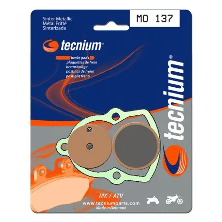 Produit De Marque Plaquettes de frein TECNIUM MO137 métal fritté
