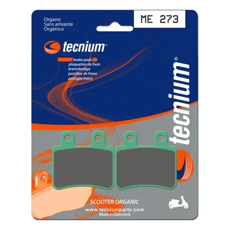 Vente Flash Plaquettes de frein Scooter organique TECNIUM ME273