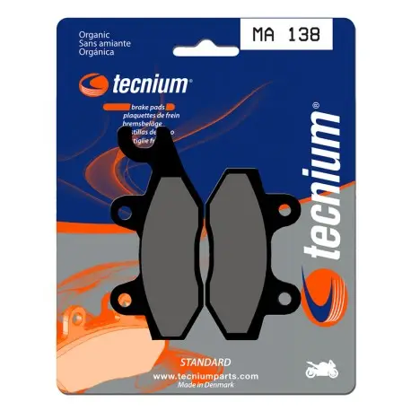 Prix Cassé Plaquettes de frein route organique TECNIUM MA138