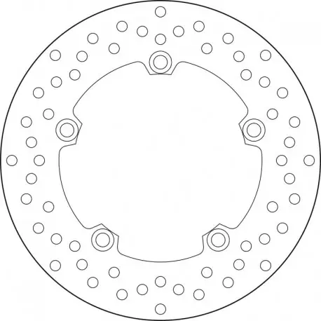 Disque de frein arriere BREMBO Oro 68B407L0 Offre Limitée
