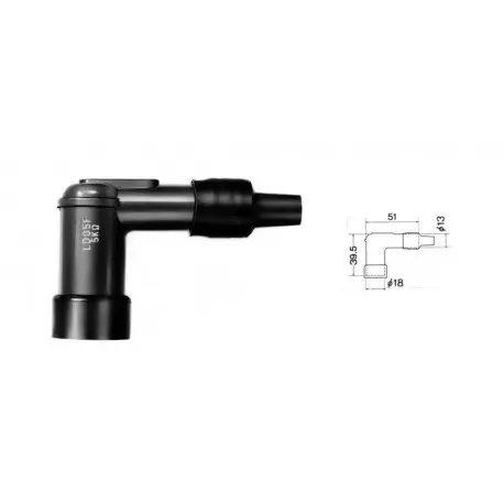 Anti-parasite moto NGK LD01F Soldes