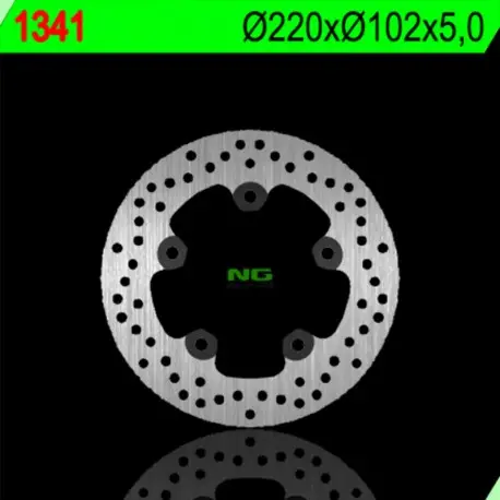 Meilleure Vente Disque de frein NG 1341 Rond Fixe