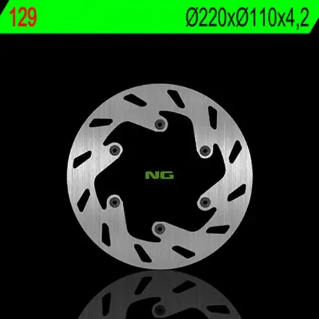 Seulement Aujourd’hui Disque de frein NG 129 Rond Fixe