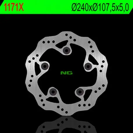 Prix Réduit Disque de frein NG 1171X Wave Fixe