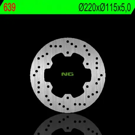 Disque de frein NG 639 Rond Fixe Commande En Gros