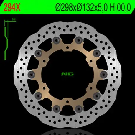 Disque de frein NG 294X Wave Flottant Commander Vite