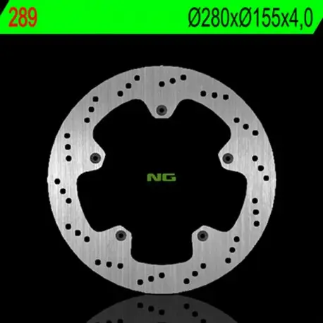 Nouveauté Disque de frein NG 289 Rond Fixe