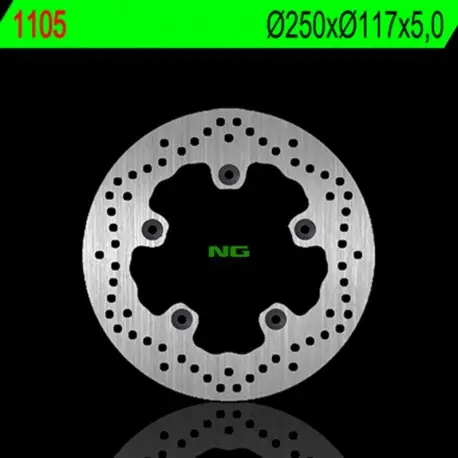 Pas Cher Disque de frein NG 1105 Rond Fixe