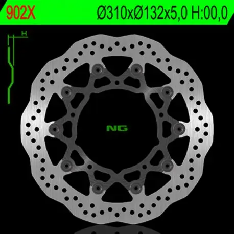 Disque de frein WAVE NG 902X Wave Flottant Réduction