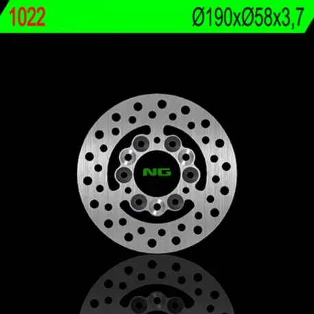 Meilleur Choix Disque de frein NG 1022 Rond Fixe