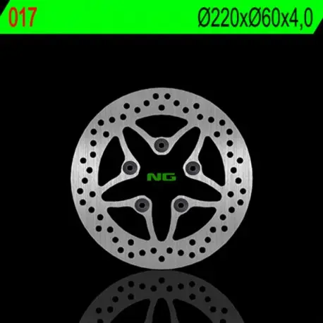 Disque de frein NG 017 Rond Fixe Retour Gratuit