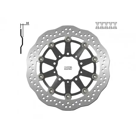 Disque de frein NG BRAKE DISC Pétale Flottant - 1701XG Haute Qualité