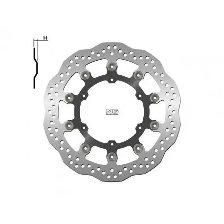 Disque de frein NG BRAKE DISC Pétale Flottant - 1224XG Must-Have