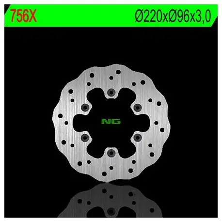Soldes Disque de frein NG BRAKE DISC Pétale fixe 756X KAWASAKI KX 85 KX 85