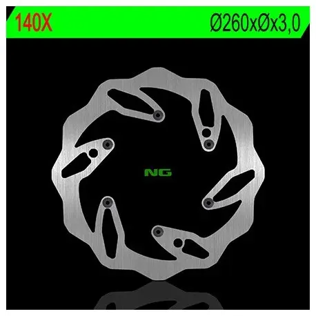 Disque de frein NG BRAKE DISC Pétale fixe - 140X Prix Choc