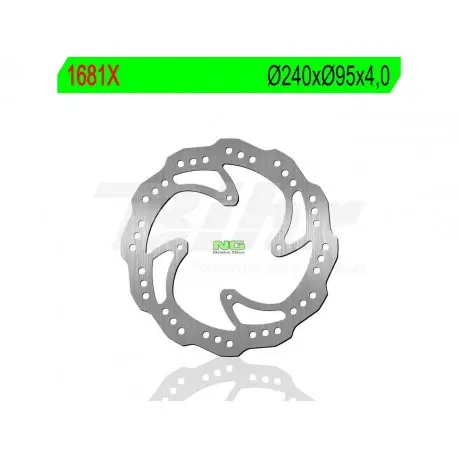 Vente Flash Disque de frein NG BRAKE DISC - 1681X